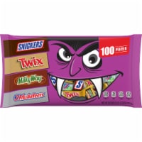 Snickers Twix Milky Way & 3 Musketeers Bulk Assorted Chocolate Halloween Candy Bars