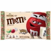 M&M'S Holiday White Chocolate Sugar Cookie Christmas Candy Perspective: Main