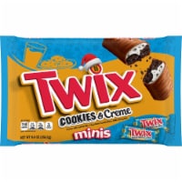 Twix® Holiday Cookies & Creme Minis Chocolate Candy Bars Perspective: Main