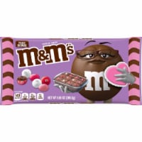 M&M'S Fudge Brownie Chocolate Valentine Candy Bag Perspective: Main
