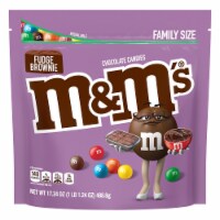M&M's® Fudge Brownie Chocolate Candies Family Size
