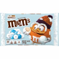 M&M’S White Chocolate Pretzel Snowballs Holiday Candy Perspective: Main