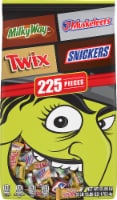 Snickers Twix Milky Way & 3 Musketeers Minis Mixed Chocolate Bulk Halloween Candy