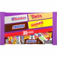 Snickers & Starburst & Twix & 3 Musketeers Share Size Halloween Candy Assortment