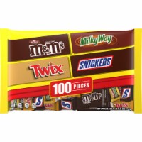 M&M'S Snickers Twix & Milky Way Chocolate Halloween Candy Assortment Bulk Bag