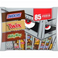 Snickers Twix & Milky Way Chocolate Halloween Candy Bars Variety Pack Perspective: Main