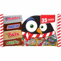Snickers Twix Milky Way & 3 Musketeers Minis Holiday Candy Variety Pack