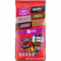 Snickers Twix Milky Way & 3 Musketeers Valentines Day Assorted Chocolate Candy Perspective: Main