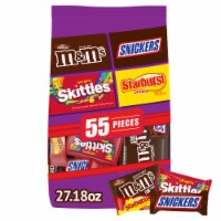 M&M'S Snickers Starburst & Skittles Assorted Candy Variety Pack Bulk Bag