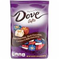Dove Promises Milk Dark & Caramel Chocolate Christmas Candy Bag