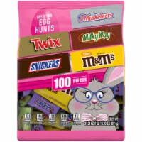M&M's Snickers Twix Milky Way & 3 Musketeers Easter Chocolate Candy Assortment