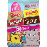 Mars Assorted Easter Egg Hunt Candy Variety Pack, 4 Pounds (200 Pieces)
