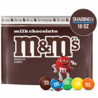 M&M'S Milk Chocolate Candy Sharing Size Resealable Bag