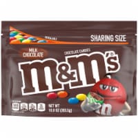 M&M'S Milk Chocolate Candy Sharing Size Resealable Bag