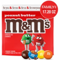M&M'S Peanut Butter Milk Chocolate Candy Family Size