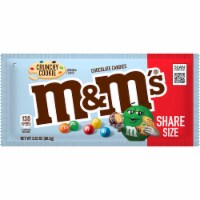 M&M's Milk Chocolate Crunchy Cookie Candy Perspective: Main