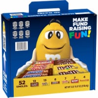 M&M’S, Skittles, Snickers, Twix & Starburst Candy Bulk Variety Pack, 52 Count