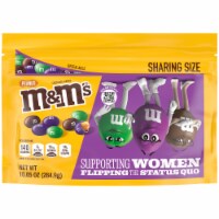 M&M S Peanut Butter Chocolate Candy Sharing Size - 9 Oz Bag (Pack of 18),  18 packs - Harris Teeter