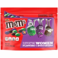 M&M'S Sharing Size Limited Edition Peanut Butter Milk Chocolate Candy featuring Purple Candy