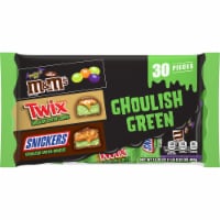 M&M'S Peanut Milk Chocolate Glow In The Dark Fun Size Halloween Candy Trick  or Treat Packs, 15 oz - Kroger