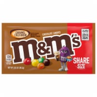 M&M'S® Caramel Cold Brew Share Size Candy Perspective: Main