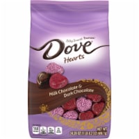 Dove Promises Milk & Dark Chocolate Valentines Day Candy Hearts Bag Perspective: Main