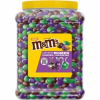 M&M'S Peanut Milk Chocolate Candy, featuring Purple Candy Bulk Jar (62 Ounce)
