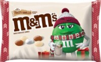 M&M's Toasty Vanilla White Chocolate Christmas Candy Bag