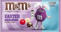 M&M's® Easter Sundae White & Dark Chocolate Easter Candy Bag Perspective: Main