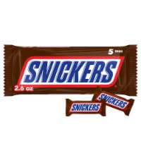 Snickers Fun Size College Basketball Milk Chocolate Candy Bars Bag Perspective: Main