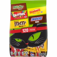 M&M'S Snickers Skittles Starburst & Milky Way Halloween Candy Variety Pack Bulk Bag Perspective: Main