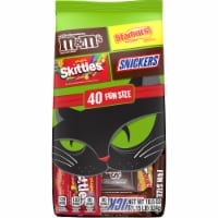 M&M'S Snickers Skittles & Starburst Fun Size Halloween Candy Variety Pack Bulk Bag Perspective: Main