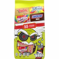 Snickers Skittles Gummies Twix & Life Savers Gummies Halloween Candy Variety Pack Bulk Bag Perspective: Main