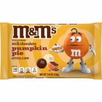M&M'S Pumpkin Pie Milk Chocolate Candy Bag Perspective: Main