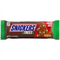 Snickers Trees Christmas Candy Milk Chocolate Bars Share Size Pack Perspective: Main