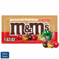 M&M’S Peanut Butter & Jelly Candy Bag Share Size Pack Perspective: Main