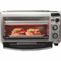 Hamilton Beach 2-in-1 Toaster Oven Stainless Steel (31156)