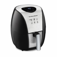 Hamilton Beach Black/Silver 3.4 qt Programmable Air Fryer