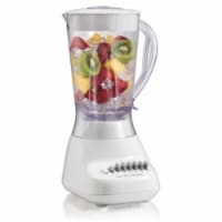 Hamilton Beach Brands 219839 50166 10Spd 400W Wht Blender Perspective: Main