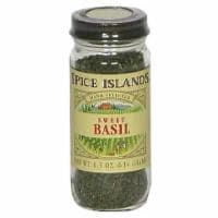 Spice Islands Sweet Basil Jar Perspective: front