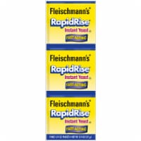 Fleischmann's® Fast-Acting RapidRise® Instant Yeast Packets Perspective: Main