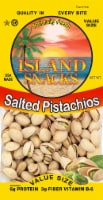Island Snacks Salted Pistachios Perspective: Main