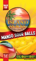 Island Snacks Value Size Mango Sour Balls Perspective: Main