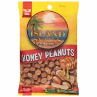 Island Snacks Value Size Honey Peanuts Snacks Perspective: Main