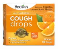 Herbion All Natural Cough Drops - Orange Perspective: Main
