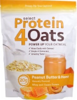PEScience  Select Protein4Oats   Peanut Butter & Honey Perspective: Main