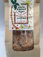 Uncle Eddies Vegan Peanut Butter Chocolate Chip Cookies Perspective: front