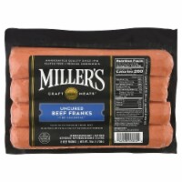 Miller's Colossal Beef Frankfurters Perspective: Main