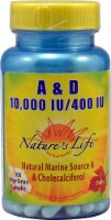 Nature's Life  A and D Capsules Perspective: Main