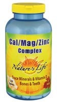 Nature's Life  Cal Mag Zinc Complex Perspective: front